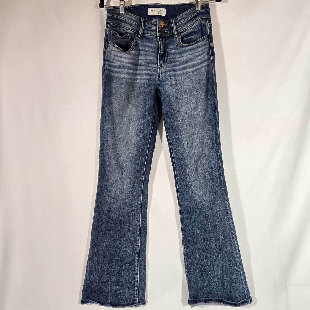 BKE Stella Jeans | Bootcut | Women's 28" Waist | Mid-Rise | Slim Fit